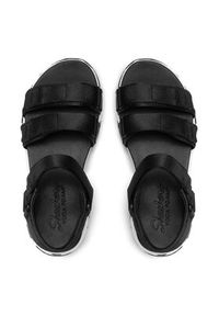 skechers - Skechers Sandały Fresh Catch 31514 /BLK Czarny. Kolor: czarny. Materiał: materiał #6
