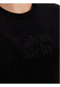 Calvin Klein Sukienka codzienna Calvin Klein-Lv047E223G Ub1 LV047E223G Czarny Slim Fit. Okazja: na co dzień. Kolor: czarny. Materiał: bawełna. Typ sukienki: proste. Styl: casual #3