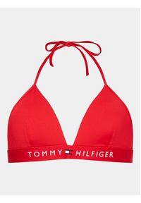 TOMMY HILFIGER - Tommy Hilfiger Góra od bikini UW0UW04109 Czerwony. Kolor: czerwony. Materiał: syntetyk