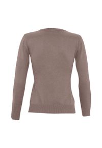 SOL'S - Bluza Damska Galaxy Z Dekoltem V. Kolor: szary
