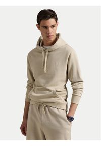 Polo Ralph Lauren Bluza 710916690029 Beżowy Regular Fit. Typ kołnierza: polo. Kolor: beżowy. Materiał: bawełna #1
