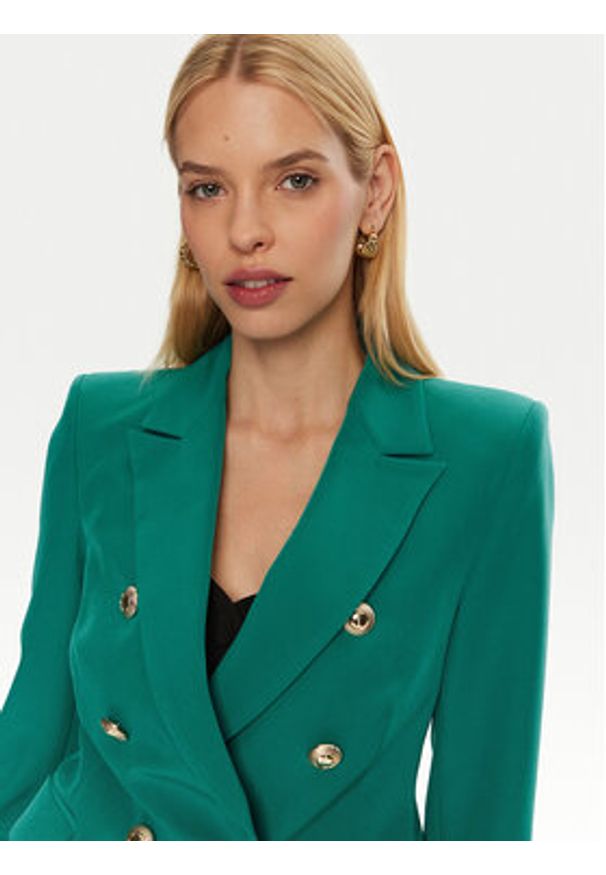 Rinascimento Marynarka CFC0119987003 Zielony Regular Fit. Kolor: zielony. Materiał: syntetyk