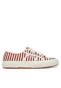 Superga Tenisówki S8148TW Czerwony. Kolor: czerwony. Materiał: materiał #1