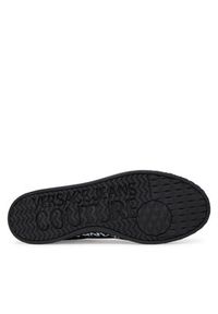 Versace Jeans Couture Sneakersy 78YA3SK6 Czarny. Kolor: czarny. Materiał: zamsz, skóra