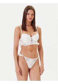 Hunkemöller Stringi 302385 Écru. Materiał: syntetyk #2