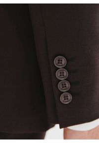 Pako Lorente - PAKO LORENTE - Brązowy garnitur męski. Kolor: brązowy. Materiał: wełna, poliester #9