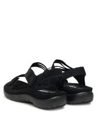 Rieker Sandały 64870-02 Czarny. Kolor: czarny. Materiał: syntetyk, materiał #5