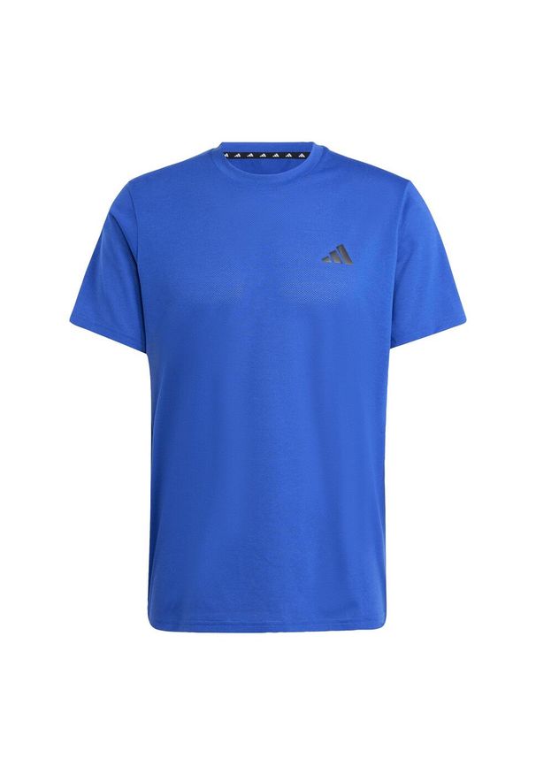 Adidas - Train Essentials Comfort Training Tee. Kolor: wielokolorowy, niebieski, czarny. Materiał: materiał