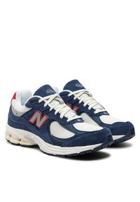 New Balance Sneakersy M2002RRB Czarny. Kolor: czarny. Materiał: skóra, zamsz