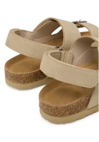 Calvin Klein Sandały Velcro V3X2-83328-0315 S Beżowy. Kolor: beżowy. Materiał: skóra #4