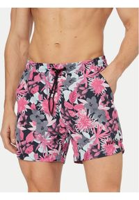 Hugo - HUGO Szorty kąpielowe Calala 50510061 Różowy Regular Fit. Kolor: różowy. Materiał: syntetyk #1