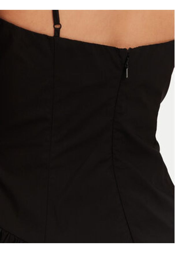 BARDOT - Bardot Sukienka koktajlowa 59794DB Czarny Slim Fit. Kolor: czarny. Materiał: bawełna. Styl: wizytowy