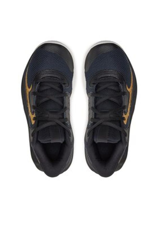 Under Armour Buty do koszykówki Ua Gs Jet '23 3026635-002 Czarny. Kolor: czarny. Materiał: skóra. Sport: koszykówka