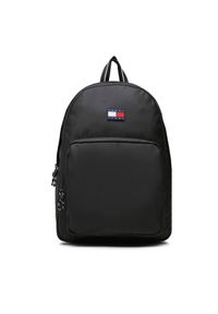 Tommy Jeans Plecak Tjm Fuction Backpack AM0AM10701 Czarny. Kolor: czarny. Materiał: materiał
