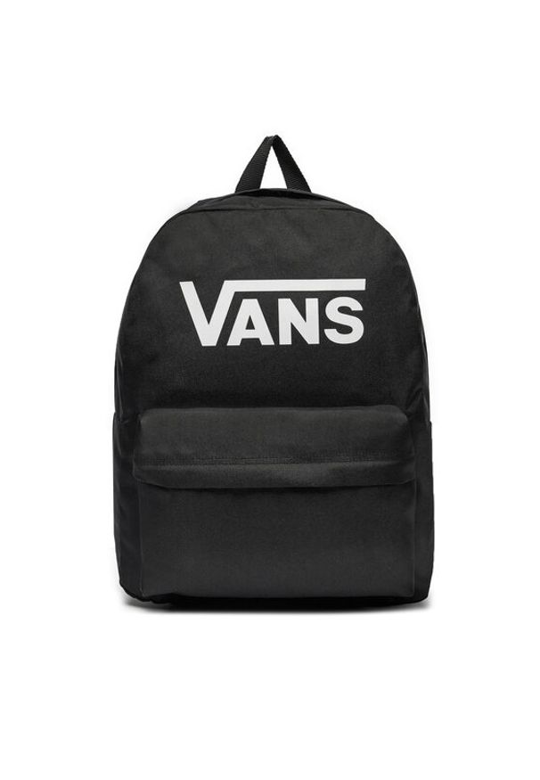 Vans Plecak Old Skool Print Backpack VN000H50BLK1 Czarny. Kolor: czarny. Materiał: materiał. Wzór: nadruk
