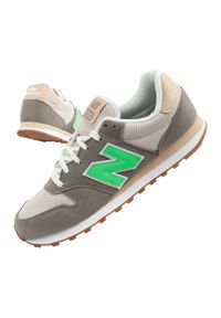 Buty lekkie wygodne sportowe sneakersy męskie New Balance 500. Kolor: brązowy