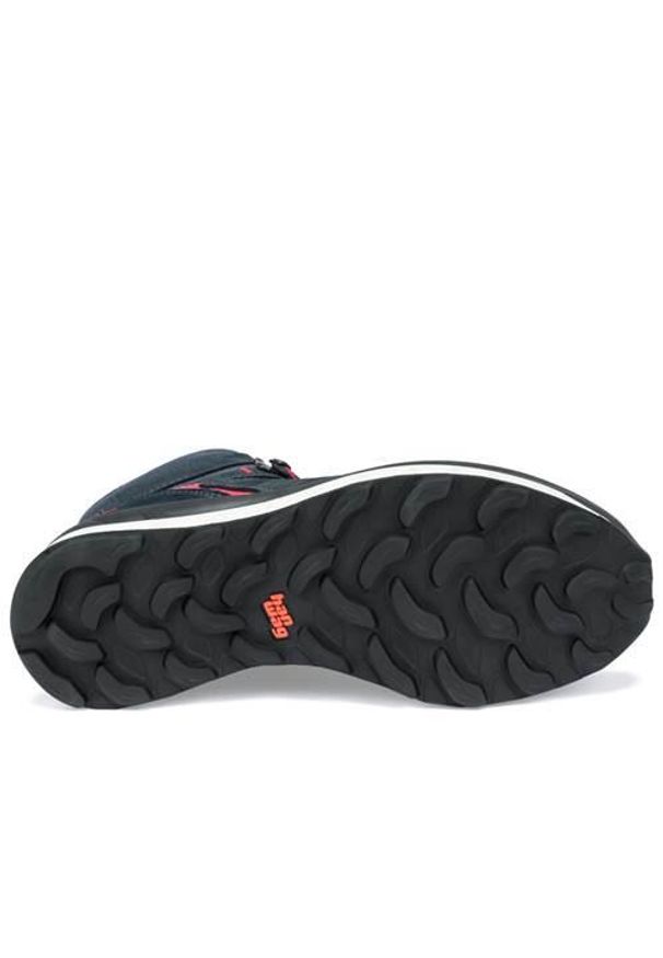 Buty do chodzenia damskie Hanwag Bluecliff Lady Ecoshell. Wysokość cholewki: za kostkę. Zapięcie: sznurówki. Kolor: wielokolorowy. Materiał: skóra, syntetyk, materiał, tkanina, zamsz. Szerokość cholewki: normalna. Sport: turystyka piesza