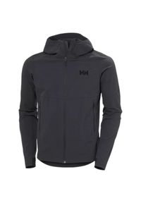 Kurtka wodoodporna z kapturem Helly Hansen Blaze. Typ kołnierza: kaptur. Kolor: wielokolorowy, czarny, szary, brązowy. Materiał: softshell