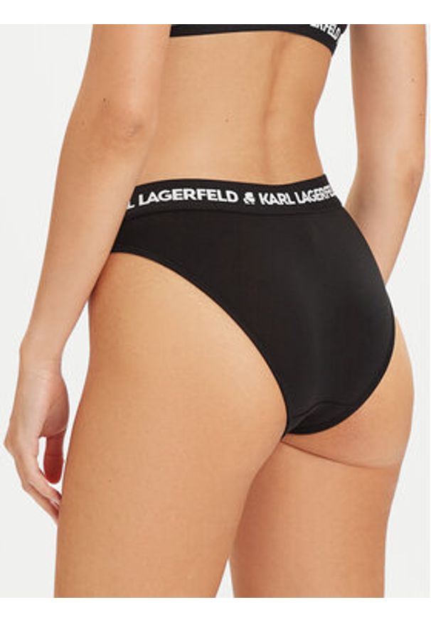 Karl Lagerfeld - KARL LAGERFELD Figi klasyczne A1W47009 Czarny. Kolor: czarny. Materiał: lyocell