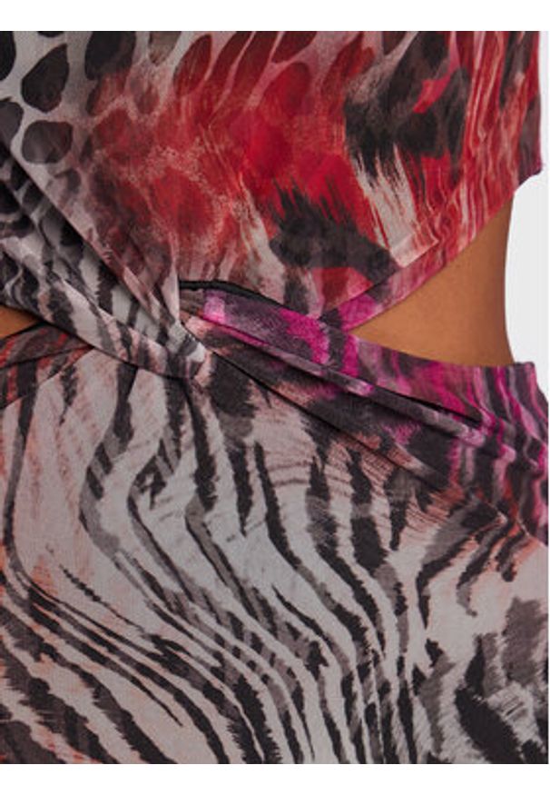 Guess Sukienka codzienna W3RK75 KBAH2 Kolorowy Slim Fit. Okazja: na co dzień. Materiał: syntetyk. Wzór: kolorowy. Typ sukienki: proste. Styl: casual