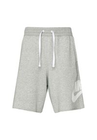 Spodenki sportowe męskie Nike Club Alumni HBR FT Short. Kolor: szary