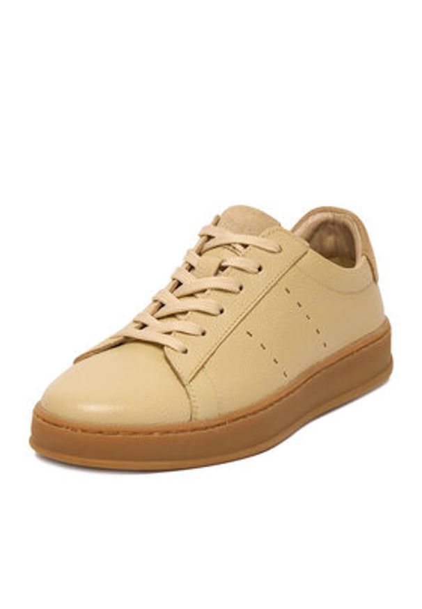 Lasocki Sneakersy CEO-WI16-HARRY-01 Beżowy. Kolor: beżowy. Materiał: skóra