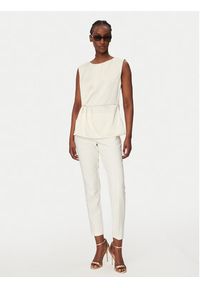 Rinascimento Bluzka CFC0127460003 Biały Regular Fit. Kolor: biały. Materiał: syntetyk #2