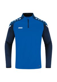 Bluza dresowa zapinana na zamek błyskawiczny Jako Performance. Kolor: niebieski. Materiał: dresówka #1