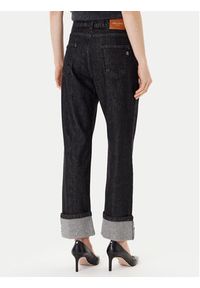 Rinascimento Jeansy CFC0125150003 Czarny Loose Fit. Kolor: czarny