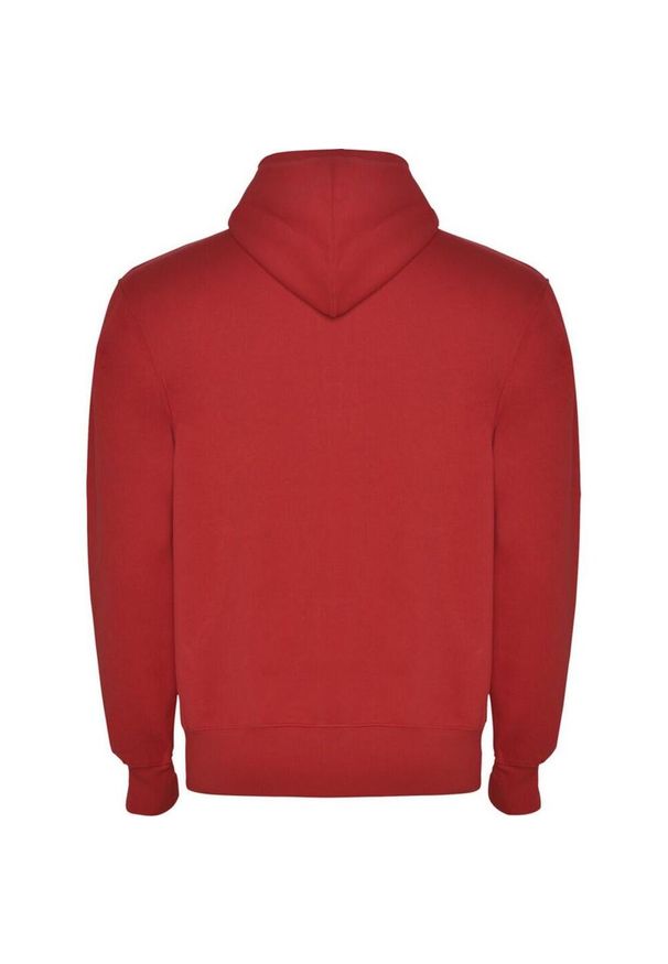 ROLY - Męska Bluza Z Kapturem Montblanc Full Zip. Typ kołnierza: kaptur. Kolor: czerwony