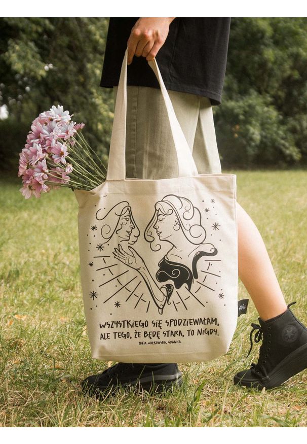 Nadwyraz.com - Torba Wszystkiego się spodziewałem ecru