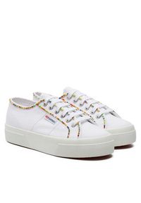 Superga Tenisówki Multicolor Beads 2740 S4131FW Biały. Kolor: biały. Materiał: materiał