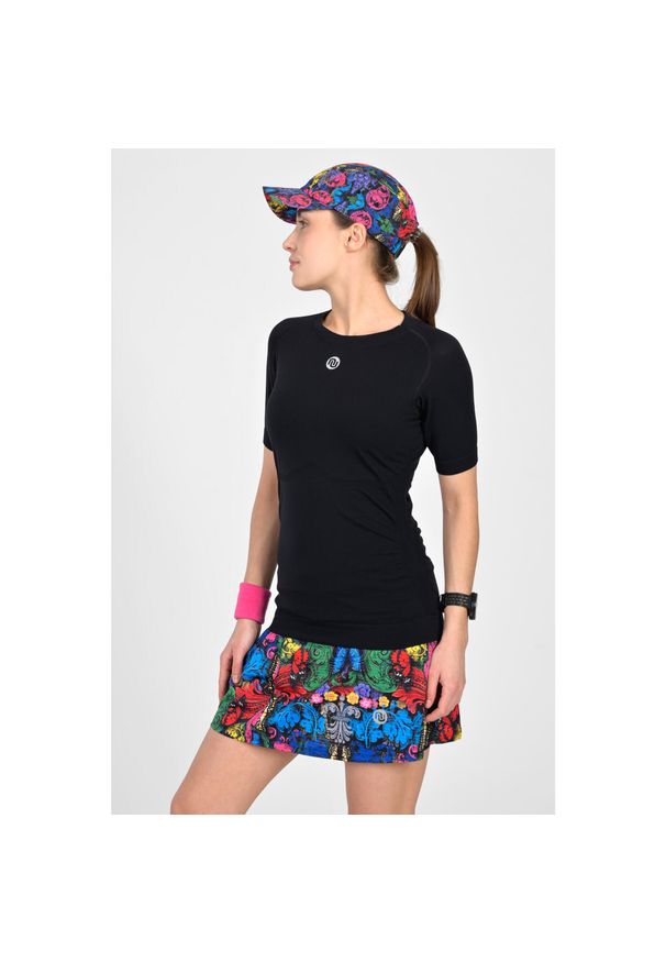 NESSI SPORTSWEAR - Oddychająca Koszulka Z Krótkim Rękawem Ultra. Kolor: czarny. Długość rękawa: krótki rękaw. Długość: krótkie. Sport: bieganie