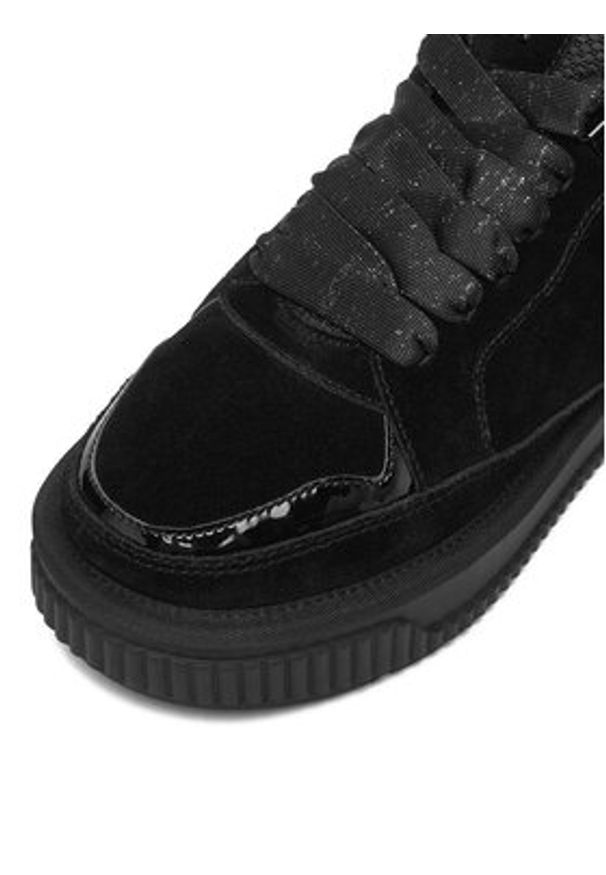 MEXX Sneakersy CEO-MI002011753W Czarny. Kolor: czarny. Materiał: skóra, zamsz