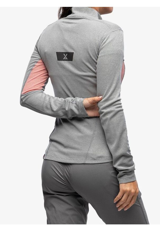 Bluza damska Berghaus MTN Guide LS HZ. Kolor: szary. Sezon: zima. Sport: narciarstwo