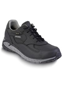 Buty trekkingowe męskie MEINDL Trondheim GTX, z membraną Gore-Tex. Kolor: czarny. Technologia: Gore-Tex