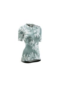 Koszulka rowerowa damska NORTHWAVE Blade Woman Jersey zielony. Kolor: zielony. Materiał: jersey