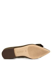 Lauren Ralph Lauren - LAUREN RALPH LAUREN Baleriny 802955323003 Zielony. Kolor: zielony. Materiał: skóra, zamsz #5