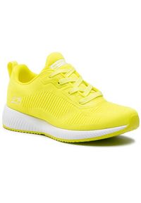 skechers - Skechers Sneakersy BOBS Sport Squad - Glowrider 33162/NYEL Żółty. Kolor: żółty. Materiał: materiał. Model: Skechers Sport #6