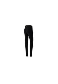 Spodnie sportowe damskie Reebok EL Legging. Kolor: czarny. Materiał: dresówka