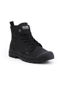 Buty do chodzenia męskie Palladium Pampa HI Zip Nbk. Wysokość cholewki: za kostkę. Zapięcie: sznurówki. Kolor: czarny. Materiał: materiał. Szerokość cholewki: normalna. Sport: turystyka piesza