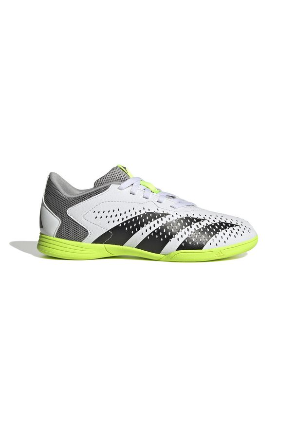 Buty do piłki nożnej dla dzieci Adidas Predator Accuracy.4 IN. Kolor: czarny, biały, wielokolorowy, pomarańczowy, żółty