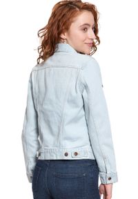 Wrangler - DAMSKA KURTKA JEANSOWA WRANGLER 124WJ BLUE RHAPSODY W4WJUG13I. Materiał: jeans #7