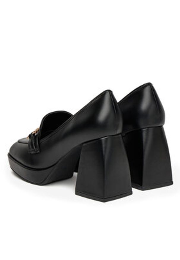 DeeZee Półbuty 6858 Czarny. Kolor: czarny. Materiał: syntetyk, materiał