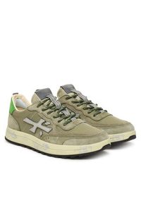 Premiata Sneakersy Nous Var 8062 Khaki. Kolor: brązowy. Materiał: skóra, zamsz #2