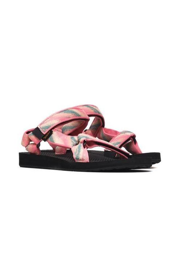 Buty do chodzenia damskie Teva Original Universal. Zapięcie: rzepy. Kolor: różowy. Materiał: materiał, syntetyk. Sport: turystyka piesza