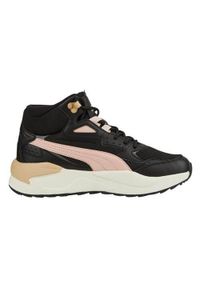 Buty do chodzenia damskie Puma Xray Speed Mid Wtr. Wysokość cholewki: za kostkę. Zapięcie: sznurówki. Kolor: czarny. Materiał: guma, materiał, syntetyk. Szerokość cholewki: normalna. Sport: turystyka piesza