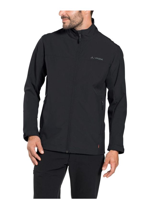 Kurtka softshell męska Vaude Hurricane Jacket IV. Kolor: czarny. Materiał: softshell