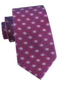 Męski Krawat - w Grochy - Alties. Materiał: tkanina. Wzór: grochy. Styl: elegancki, wizytowy #1