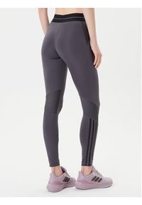 Adidas - adidas Legginsy Hyperglam JN2651 Szary Slim Fit. Kolor: szary. Materiał: syntetyk #4